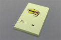   3M POSTIT Öntapadó jegyzettömb, 102x152 mm, 100 lap, kockás, 3M POSTIT, sárga