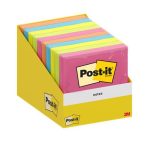 3M POSTIT Öntapadó jegyzettömb, 76x76 mm, 100 lap, 3M POSTIT, vegyes szín 3M POSTIT Öntapadó jegyzettömb, 76x76 mm, 100 lap, 3M POSTIT, vegyes szín