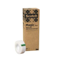 3M SCOTCH Ragasztószalag, 19 mm x 33 m, környezetbarát, 3M "Scotch® Magic™", áttetsző