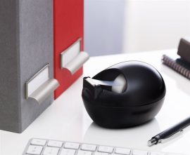 3M SCOTCH Ragasztószalag-adagoló, asztali, feltöltött, kavics formájú, 3M SCOTCH, fekete 3M SCOTCH Ragasztószalag-adagoló, asztali, feltöltött, kavics formájú, 3M SCOTCH, fekete