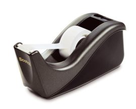 3M SCOTCH Ragasztószalag-adagoló, asztali, 3M SCOTCH "C60", fekete