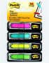   3M POSTIT Jelölőcímke, műanyag, 4x24 lap, 11,9x43,2 mm, nyíl, 3M POSTIT, vegyes