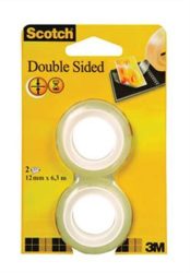 3M SCOTCH Ragasztószalag, kétoldalas, utántöltő, 12 mm x 6,3 m, 3M SCOTCH 3M SCOTCH Ragasztószalag, kétoldalas, utántöltő, 12 mm x 6,3 m, 3M SCOTCH