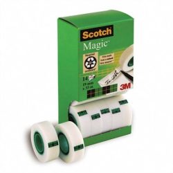3M SCOTCH Ragasztószalag, 2 db ajándék, 19 mm x 33 m, 3M SCOTCH "Magic tape 810" 3M SCOTCH Ragasztószalag, 2 db ajándék, 19 mm x 33 m, 3M SCOTCH "Magic tape 810"
