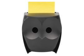 3M POSTIT Jegyzettömb adagoló, "Z", 3M POSTIT "Bagoly", fekete 3M POSTIT Jegyzettömb adagoló, "Z", 3M POSTIT "Bagoly", fekete