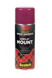 3M SCOTCH Ragasztó spray, 400 ml, 3M SCOTCH "DisplayMount" 3M SCOTCH Ragasztó spray, 400 ml, 3M SCOTCH "DisplayMount"