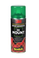 3M SCOTCH Ragasztó spray, 400 ml, 3M SCOTCH "ReMount" 3M SCOTCH Ragasztó spray, 400 ml, 3M SCOTCH "ReMount"