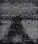 . Öntapadós matrica, 3 cm-es, betűlap, fekete . Öntapadós matrica, 3 cm-es, betűlap, fekete