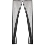 HOME Szúnyogháló, mágneses, ajtóra, 90x210 cm, HOME, fekete HOME Szúnyogháló, mágneses, ajtóra, 90x210 cm, HOME, fekete