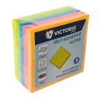 VICTORIA OFFICE Öntapadó jegyzettömb, 50x50 mm, 250 lap, VICTORIA OFFICE, neon VICTORIA OFFICE Öntapadó jegyzettömb, 50x50 mm, 250 lap, VICTORIA OFFICE, neon