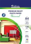   VICTORIA PAPER Fotópapír, tintasugaras, A4, 120 g, matt, VICTORIA PAPER "Universal"