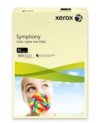 XEROX Másolópapír, színes, A4, 160 g, XEROX "Symphony", csontszín (pasztell)