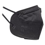 . Maszk, FFP2, 5 rétegű, 20 db, fekete . Maszk, FFP2, 5 rétegű, 20 db, fekete