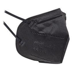 . Maszk, FFP2, 5 rétegű, 20 db, fekete . Maszk, FFP2, 5 rétegű, 20 db, fekete