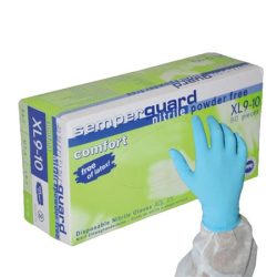 . Védőkesztyű, egyszer használatos, nitril, XL méret, 90 db, púder nélküli . Védőkesztyű, egyszer használatos, nitril, XL méret, 90 db, púder nélküli