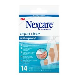 3M Sebtapasz, vízálló, vegyes méret, 14 db, 3M "Nexcare™ Aqua 360" 3M Sebtapasz, vízálló, vegyes méret, 14 db, 3M "Nexcare™ Aqua 360"