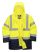 . Munkavédelmi kabát, kéttónusú, 5 az 1-ben, M méret "Essential", sárga-tengerészkék