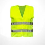 . Mellény, jól láthatósági, XL méret, "Guarder", sárga . Mellény, jól láthatósági, XL méret, "Guarder", sárga