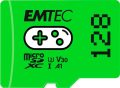   EMTEC Memóriakártya, microSD, 128GB, UHS-I/U3/V30/A1, EMTEC "Gaming"