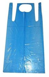 . Fóliakötény, kék, tömbösített, 80x125 . Fóliakötény, kék, tömbösített, 80x125