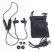 MAXELL Fülhallgató, vezeték nélküli, Bluetooth 5.1, mikrofonnal, LED-es fülhallgató, MAXELL "Halo", fekete