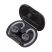 MAXELL Fülhallgató, vezeték nélküli, Bluetooth, mikrofonnal, LED-es fülhallgató, MAXELL "Halo Sport", fekete