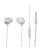 MAXELL Fülhallgató, mikrofonnal, MAXELL "Plugz", fehér