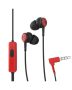   MAXELL Fülhallgató, mikrofonnal, MAXELL "Tips", piros-fekete