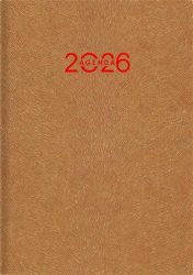 DAYLINER Naptár, tervező, A5, napi, DAYLINER "Animal", Gazelle-okker DAYLINER Naptár, tervező, A5, napi, DAYLINER "Animal", Gazelle-okker