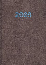 DAYLINER Naptár, tervező, A5, napi, DAYLINER "Animal", Grizzly-szürkésbarna DAYLINER Naptár, tervező, A5, napi, DAYLINER "Animal", Grizzly-szürkésbarna