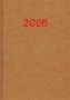   DAYLINER Naptár, tervező, A5, heti, DAYLINER "Animal", Gazelle-okker