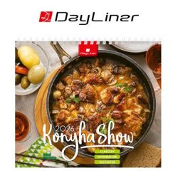 DAYLINER Naptár, asztali, álló, DAYLINER "Konyha Show - Mindmegette" DAYLINER Naptár, asztali, álló, DAYLINER "Konyha Show - Mindmegette"
