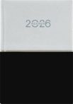 DAYLINER Naptár, tervező, A5, napi, DAYLINER "Contrast", fehér-fekete DAYLINER Naptár, tervező, A5, napi, DAYLINER "Contrast", fehér-fekete
