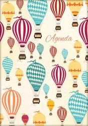 DAYLINER Naptár, tervező, A5, heti, DAYLINER, "Colors", Balloons DAYLINER Naptár, tervező, A5, heti, DAYLINER, "Colors", Balloons