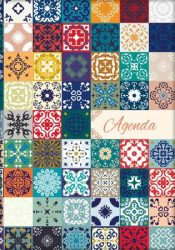 DAYLINER Naptár, tervező, A5, heti, DAYLINER, "Colors", Mosaic DAYLINER Naptár, tervező, A5, heti, DAYLINER, "Colors", Mosaic