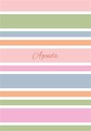   DAYLINER Naptár, tervező, A5, napi, DAYLINER "Colors Stripes"