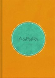 DAYLINER Naptár, tervező, A5, napi, DAYLINER "Central", sárga-türkiz DAYLINER Naptár, tervező, A5, napi, DAYLINER "Central", sárga-türkiz