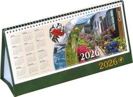 CSIZIO Naptár, asztali, álló, CSÍZIÓ "Öko", zöld CSIZIO Naptár, asztali, álló, CSÍZIÓ "Öko", zöld