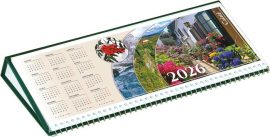 CSIZIO Naptár, asztali, fekvő, CSÍZIÓ "Öko", zöld CSIZIO Naptár, asztali, fekvő, CSÍZIÓ "Öko", zöld