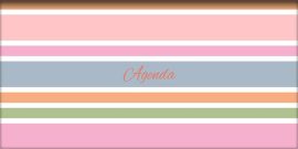 DAYLINER Zsebnaptár, fekvő elrendezésű, DAYLINER, "Colors Stripes" DAYLINER Zsebnaptár, fekvő elrendezésű, DAYLINER, "Colors Stripes"