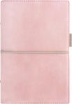   FILOFAX Kalendárium, gyűrűs, betétlapokkal, personal méret, FILOFAX, "Domino" Soft", pasztell rózsaszín
