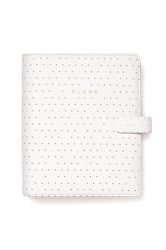 FILOFAX Kalendárium, gyűrűs, betétlapokkal, A5, FILOFAX "Moonlight", fehér FILOFAX Kalendárium, gyűrűs, betétlapokkal, A5, FILOFAX "Moonlight", fehér