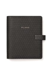 FILOFAX Kalendárium, gyűrűs, betétlapokkal, A5, FILOFAX "Moonlight", fekete FILOFAX Kalendárium, gyűrűs, betétlapokkal, A5, FILOFAX "Moonlight", fekete