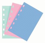   FILOFAX Kalendárium betét, jegyzetlap, personal méret, vonalas, FILOFAX, vegyes szín