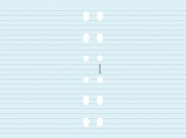 FILOFAX Kalendárium betét, jegyzetlap, personal méret, vonalas, FILOFAX, kék FILOFAX Kalendárium betét, jegyzetlap, personal méret, vonalas, FILOFAX, kék