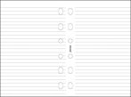 FILOFAX Kalendárium betét, jegyzetlap, pocket méret, vonalas, FILOFAX, fehér FILOFAX Kalendárium betét, jegyzetlap, pocket méret, vonalas, FILOFAX, fehér