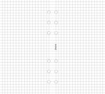   FILOFAX Kalendárium betét, jegyzetlap, A5, kockás, FILOFAX, fehér