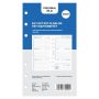   FILOFAX Kalendárium betét, tervező, Filofaxhoz, personal méret, heti, 1 hét/2 oldal, 2026