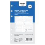 FILOFAX Kalendárium betét, tervező, Filofaxhoz, personal méret, heti, 1 hét/2 oldal, 2026 FILOFAX Kalendárium betét, tervező, Filofaxhoz, personal méret, heti, 1 hét/2 oldal, 2026