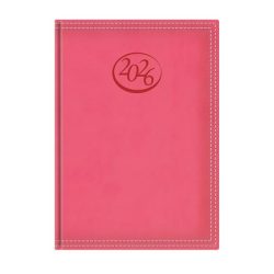 TOPTIMER Naptár, tervező, A5, napi, TOPTIMER, "Ace", korallpiros